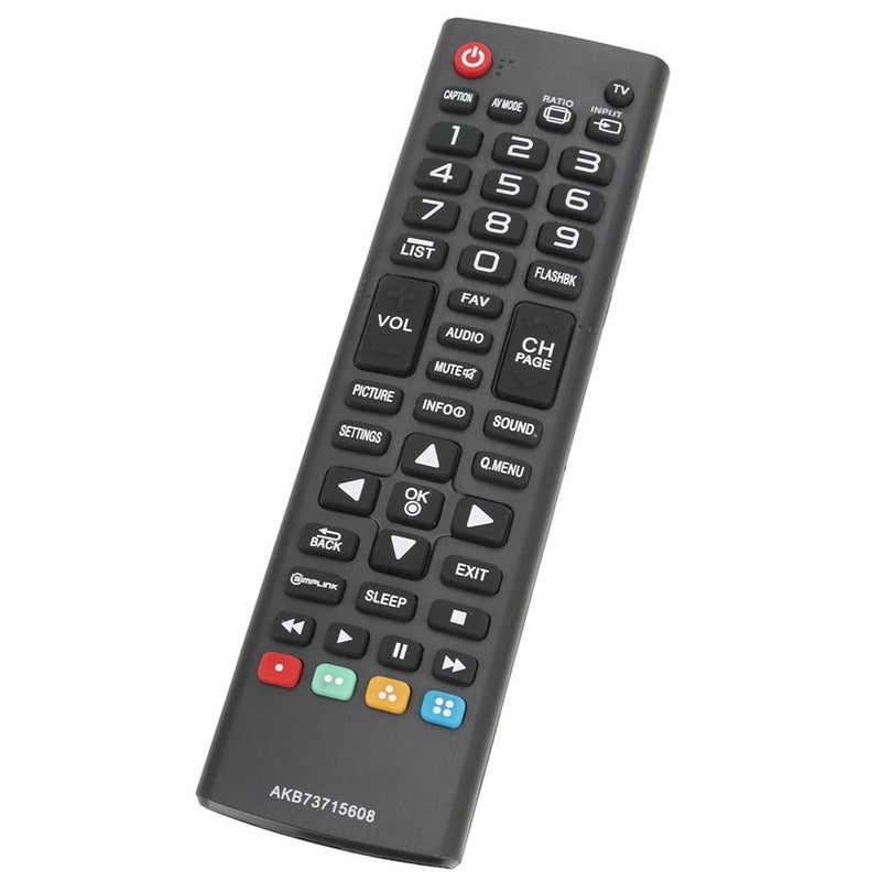 PERFASCIN New AKB73715608 Replaced Remote fit for LG TV 32LN520B 32LN5300 42LN5300 42LN5400 42LN5200 32LN530B 47LN5400 50LN5400 55LN5400 39LN5300 50LN5100 47LN5200 55LN5100 55LN5200 32LN530B 32LN5300 39LN5300 - Image 2